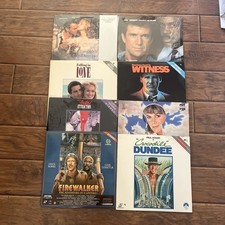 Lot Of 8 Laserdisc Movies Various Titles From 80's Lot 13