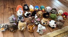 Lot Of 28 Swibco PUFFKINS 4  Plush W/Tags No Duplicates  Collector  s Guide 90s