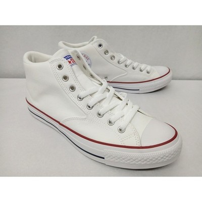 Converse Chuck Taylor All Star Street Mid Sneakers A00812F White Men Sz 13