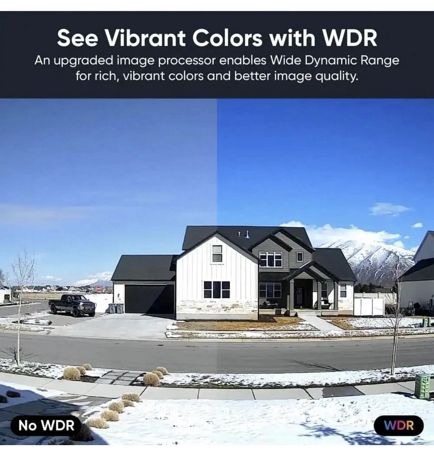 Cámara de seguridad inteligente enchufable $100 Cam v4 Wi-Fi 2.5K QHD visión nocturna 1C3 Foto 4 de 4