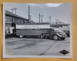 Fruehauf Trailer Truck Mcardle Casazza New York Central Freight RR Albany Photo
