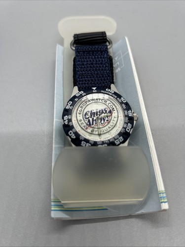 NABISCO CHIPS AHOI! SPORTUHR MIT CHIPS AHOI ZIFFERBLATT - NEU - Bild 2 von 7
