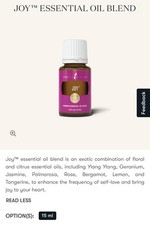 Joy 15ml. Young Living Essential Oils