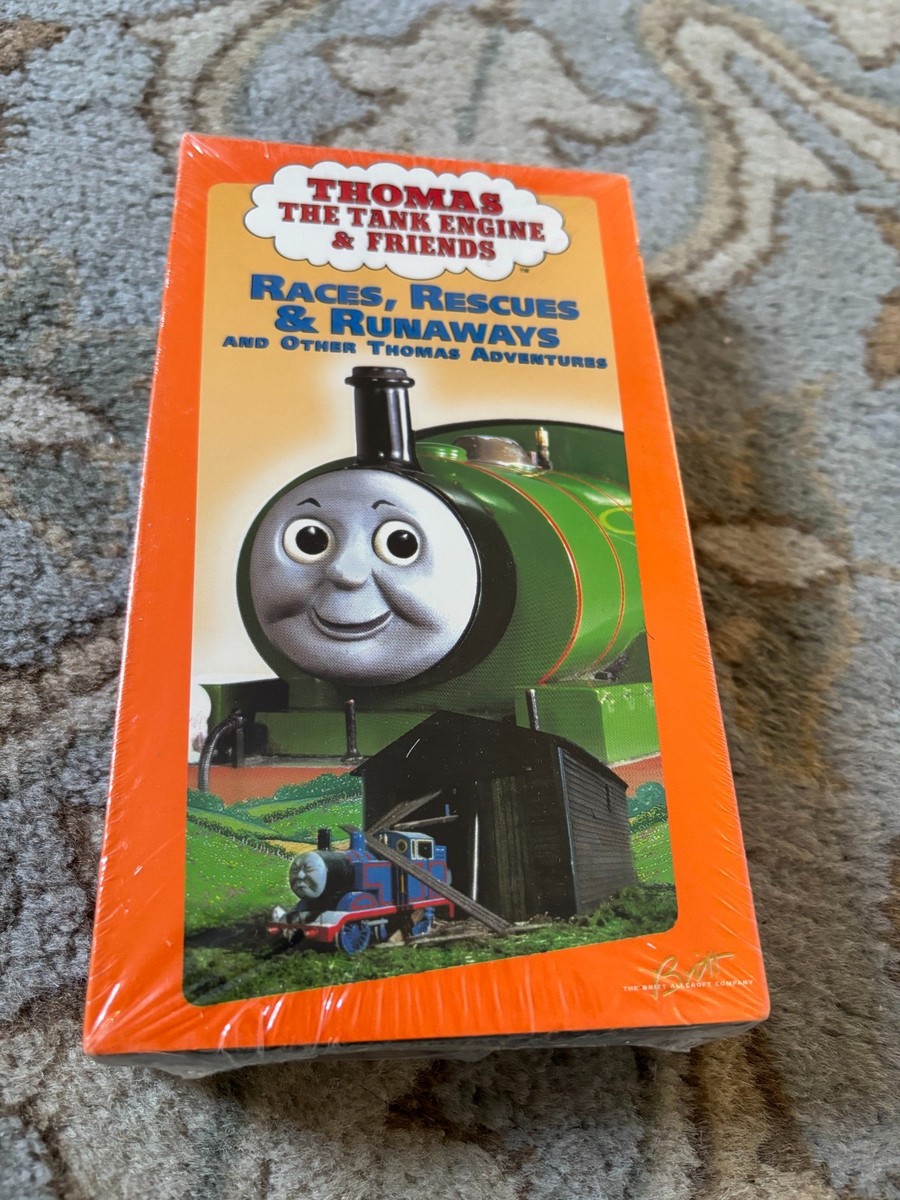 SEALED Races, Rescues & Runaways VHS: Original Thomas & Friends