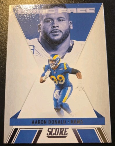 Aaron Donald #GF2 2021 Panini Score Game Face card
