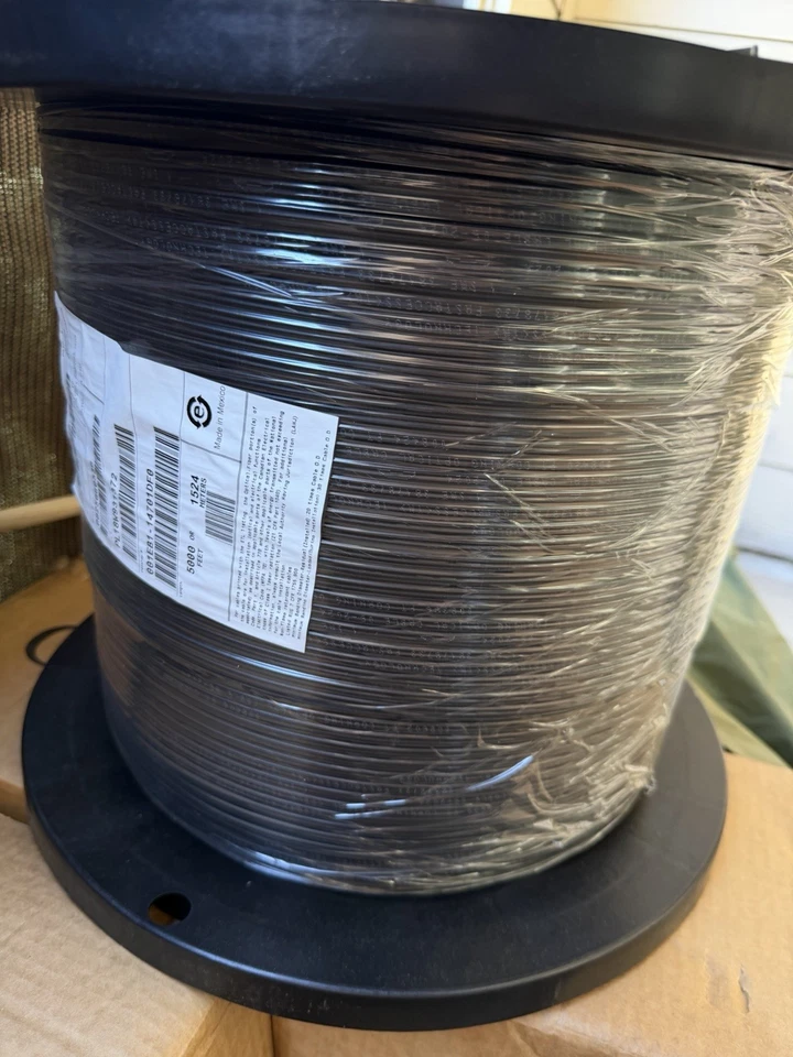 Cabo de Fibra Óptica para Interior e Exterior 9/125 Preto Riser Avaliado 5000 ft Corning - Imagem 4 de 4