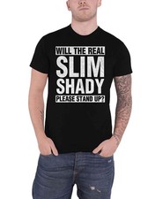 Eminem T Shirt The Real Slim Shady please stand Up new Official Mens Black Size