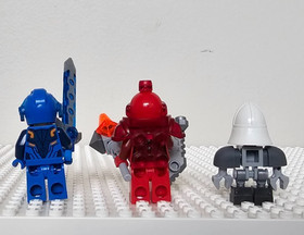 LEGO Nexo Knights Battle Suit Clay 70362 with Ultimate Macy and Lance Bot