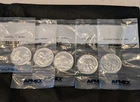 Indian Buffalo 1 oz .999 Silver Rounds, 5 oz Total