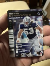 2002 NFL Showdown MARK STEPNOSKI Dallas Cowboys Card