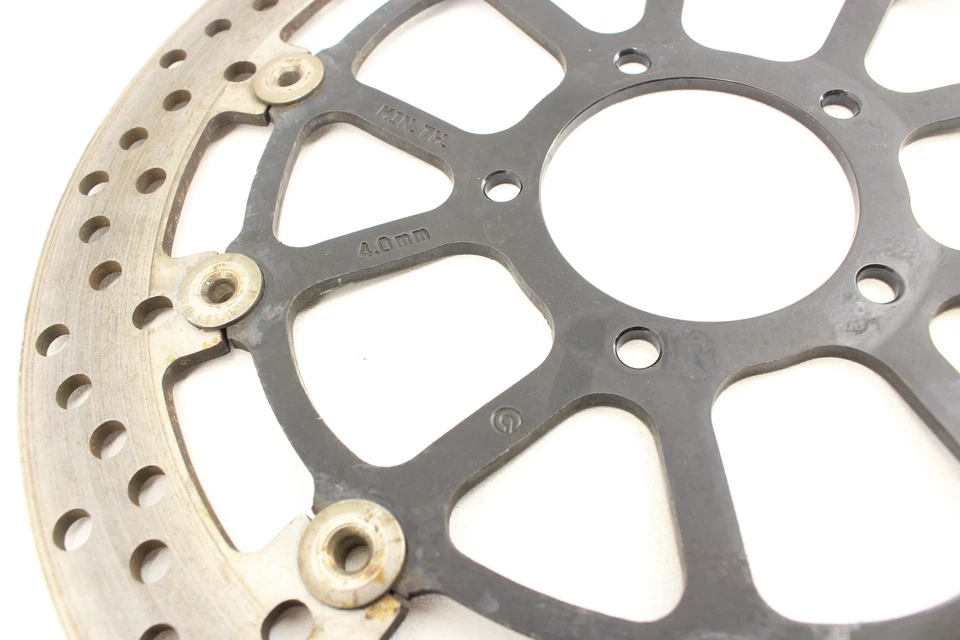 2019 DUCATI MONSTER 821 FRONT LEFT RIGHT BRAKE ROTORS DISCS - Image 4 of 4
