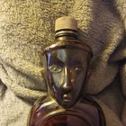 Vintage KAHLUA Tiki Glass Bottle Heritage Edition- Empty Hawaii Polynesian Aztec — photo 2