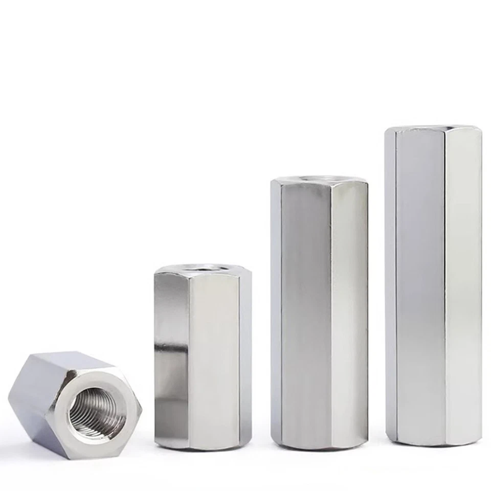 Langmutter M3 M4 M5 M6 M8 M10 - M24 Edelstahl A2 - Sechskant Verbindungsmuffen - Bild 4 von 4