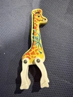 1963 Fisher Price Junior Circus wooden Replacement Giraffe Vintage