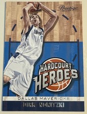 Dirk Nowitzki 2013-14 Panini Prestige Hardcourt Heroes #12 Dallas Mavericks