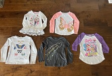 Little Girls Long Sleeve Tops A Lot Of Five Size 6