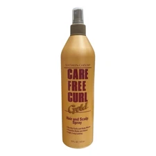 SoftSheen Carson Care Free Curl Gold Hair And Scalp Spray, Body Waves, 16oz