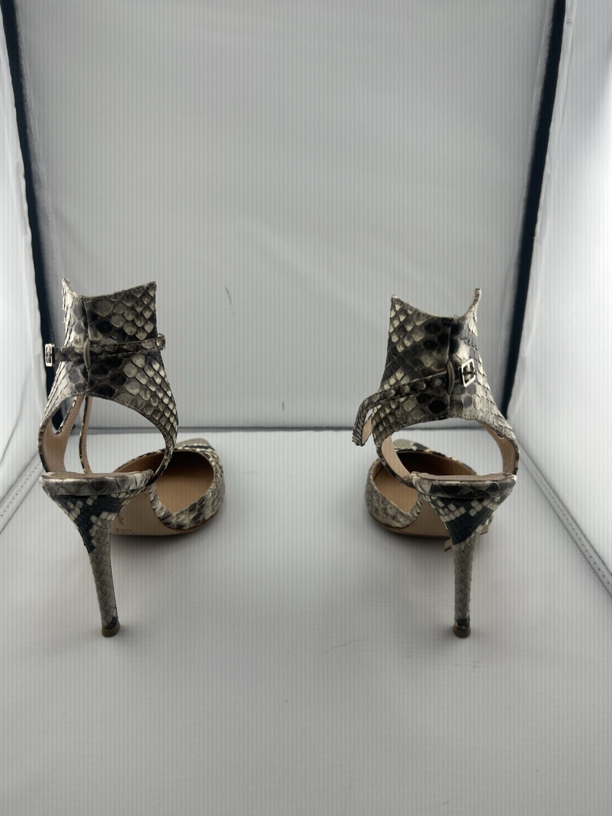 Gianvito Rossi Python Snakeskin Leather Pumps Wom… - image 5