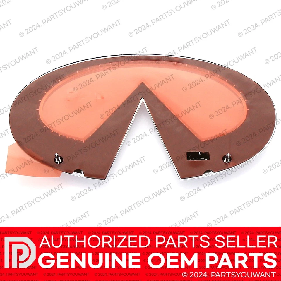 Insignia emblema rejilla radiador delantero original Infiniti 14-24 Q50 OEM 62890-4HB0A Foto 4 de 4