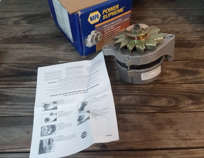 #ad Napa Power Supreme 13 3014 12V 61A Alternator REMANED Motorcraft READ $31.20