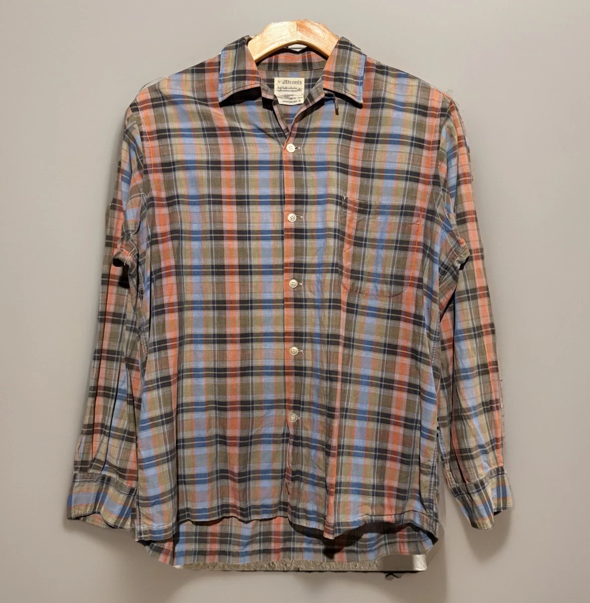Multi-Color 1950s Vintage Casual Shirts for Men for sale | eBay