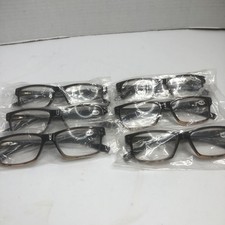 Reading Glasses for Mens Womens 6 Pack Readers New Eyeglasses 4.0