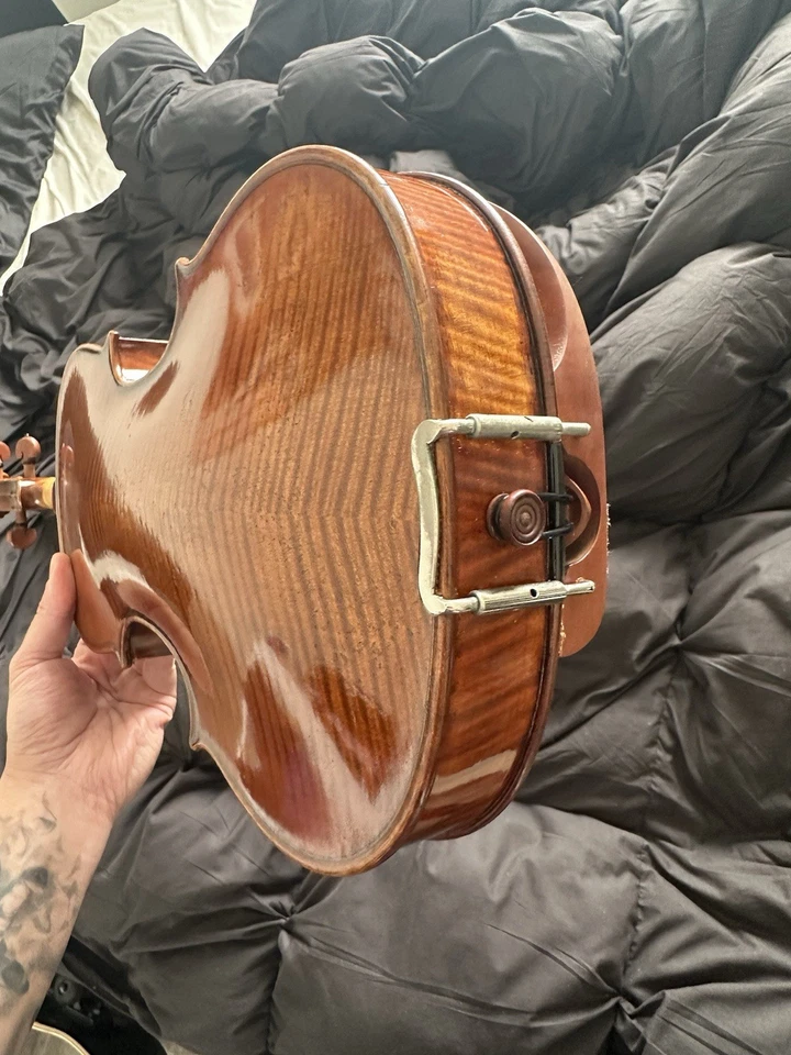 Violín Pietro Lombardi 4/4 2013 Beijing, estuche veneciano, 2 arcos, excelente Foto 4 de 4