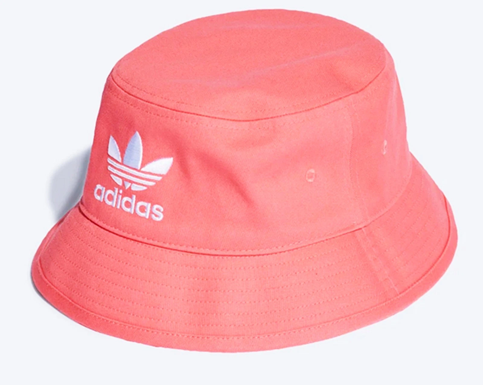 ADIDAS ORIGINALS BUCKET HAT SEMI TURBO-PINK COTTON ONE SIZE FITS MOST ADULT NEW
