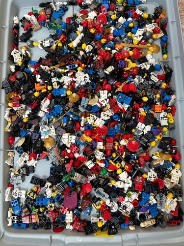 LEGO Ninjago 4 Pounds Bulk Minifigures parts Figures Gold Kai Lloyd Jay Zane DX