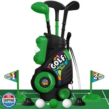 Liberry Toddler Golf Set with Putting Mat for Boys Girls Age 2 3 4 5, Upgrade