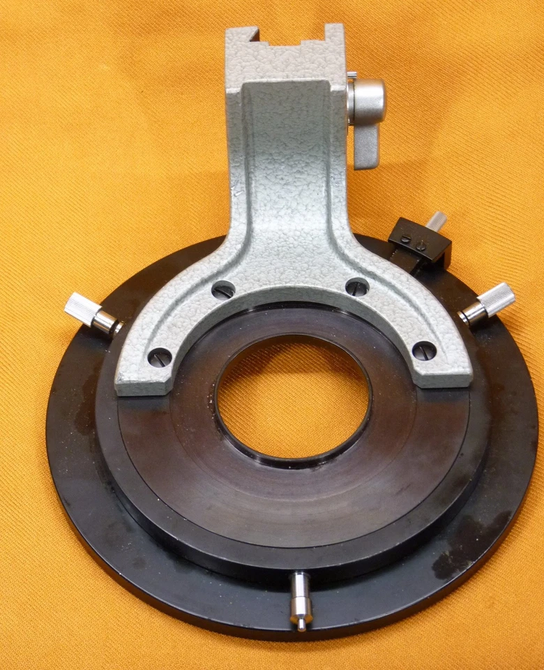 Zeiss West Mikroskop: Anklemmbarer Tischträger + Pol - Drehtisch für Stemi III - Bild 4 von 4