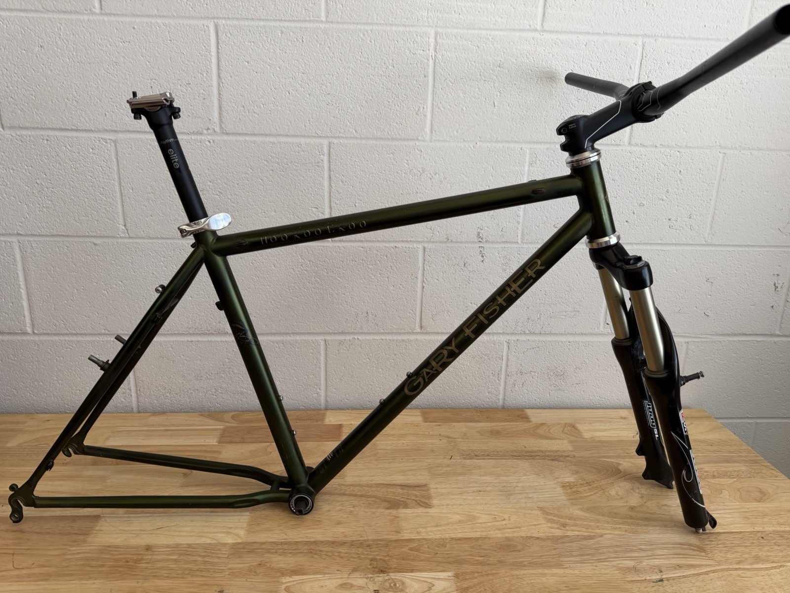 Vintage 26” Gary Fisher Hoo Koo E Koo Frame & Fork 18.5” Steel Frame Excellent