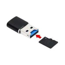USB 3.0 Micro SD Card Reader USB 3.0 to Micro SDHC/Micro SDXC/TF Card Mini NEW
