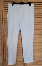 Amazon Essentials Men's Slim Pleated White Golf Pant Pockets 31WX30L Excellent