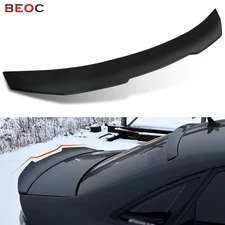 HIGHKICK DUCKBILL Matte Black Rear Trunk Spoiler Wing for 17-2024 Audi A4 S4 B9