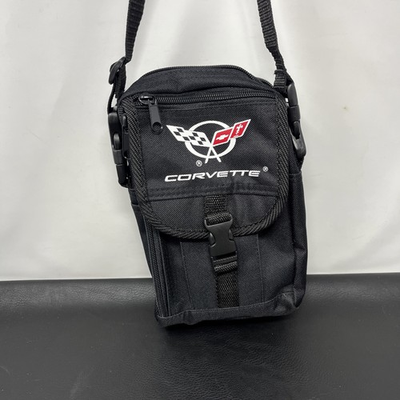 #ad Chevrolet Corvette Small Medium Crossbody Bag 9x5 Mid America Motors $27.36