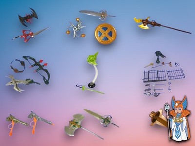 Masters of the Universe 200X Figuren & Playset Zubehör (Mattel 2000er)
