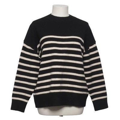 Zara, Strickpullover, Größe: S, Schwarz/Weiß, Acryl/Polyamid/Polyester #lND