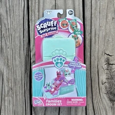 Little Live Pets Scruff Surprise Vet Rescue Families Groom Set  New gift 