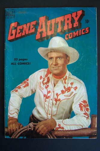 Gene Autry Comics #35, Dell 1950 - Picture 2 of 8