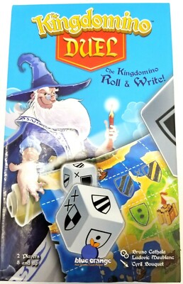 Kingdomino Duel 2 Player Dice Game Blue Orange Games. Excellent 2 Player Game!