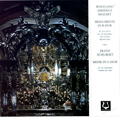 Mozart, Schubert - Missa Brevis in B-Dur - Messe in G-Dur LP '