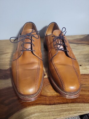 Allen Edmonds Hillcrest Chestnut Brown Burnished Derby  display picture 1