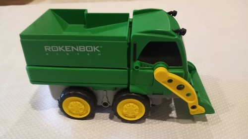 Rokenbok Green & Yellow Dump Truck Front Loader (1A) - 第 5/6 張圖片