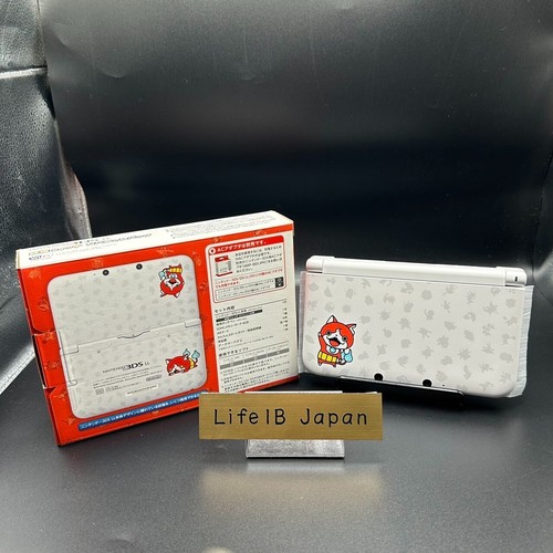 Nintendo 3DS LL Yo-kai Watch Jibanyan Limited Edition Console Bundle RARE JP - Picture 2 of 19