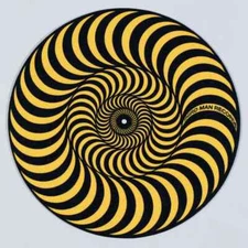 Third Man Records 12” Illusion Slipmat Turntable Platter Jack White Stripes