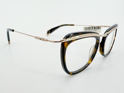 NOS William Morris BL 107 Eyeglasses FRAME C2 Brown Tortoise 51-18-140 Gold K295