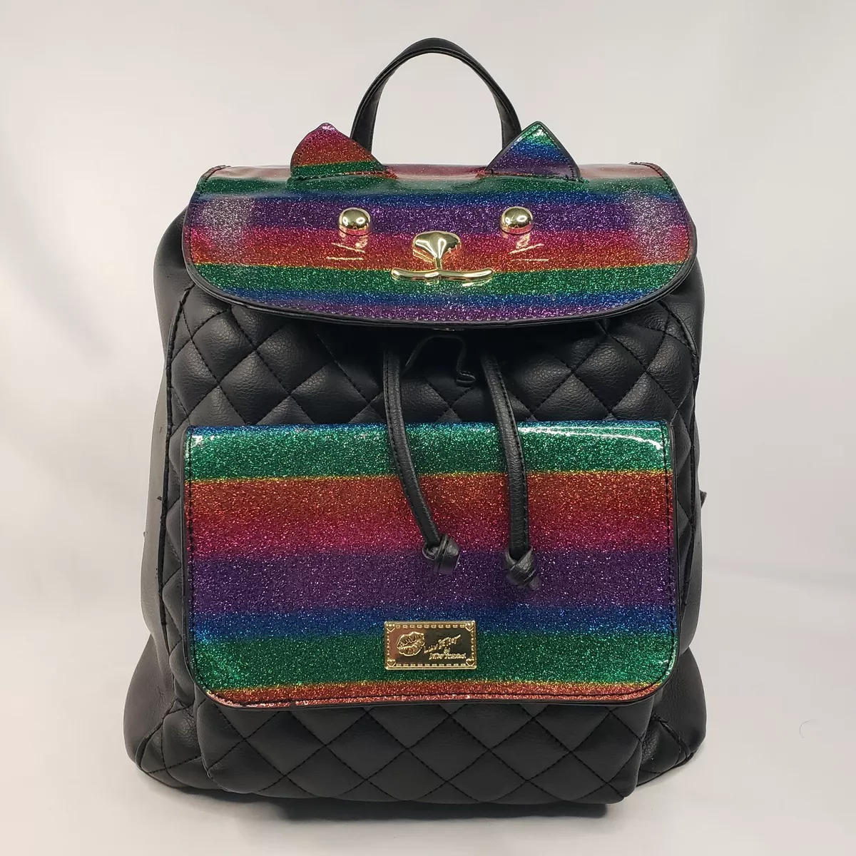 Betsey johnson leather shop backpack