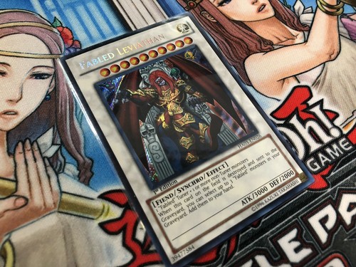 yugioh Fabled Leviathan secret rare 1st edition HA03-EN026 - Picture 2 of 2