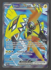 Tapu Koko ex 222/182 Sv04: Paradox Rift Holo Near Mint